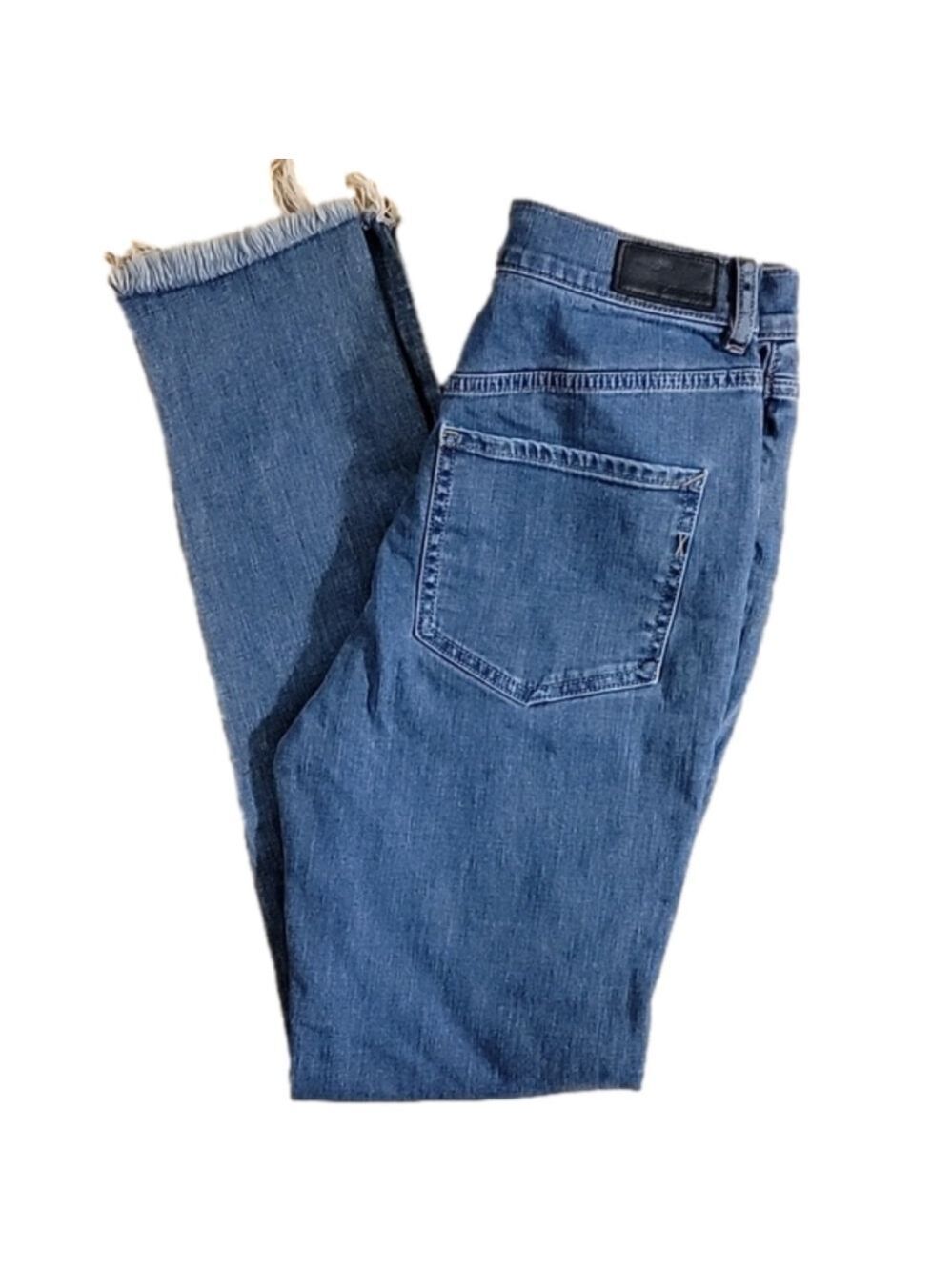 Express Super Highrise Slim Ankle Jeans Size 2R EUC